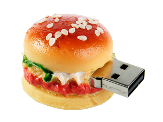 Illustration for article titled Brando's Chicken, Pork, Pizza and Watermelon USB Drives Are Phenomenally Delicious